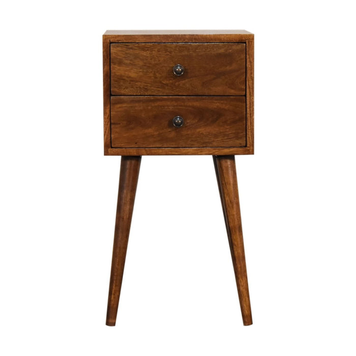 Mini 2 Drawer Nightstand Artisan Furniture