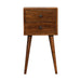 Mini 2 Drawer Nightstand Artisan Furniture
