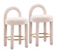 Curco - Counter Stool (Set of 2) - Gray Zuo Modern