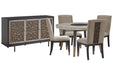 Ryker - Round Dining Table Set Magnussen Furniture