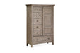 Paxton Place - Wood Door Chest - Dove Tail Gray Magnussen Furniture