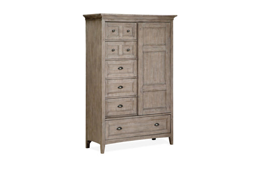 Paxton Place - Wood Door Chest - Dove Tail Gray Magnussen Furniture