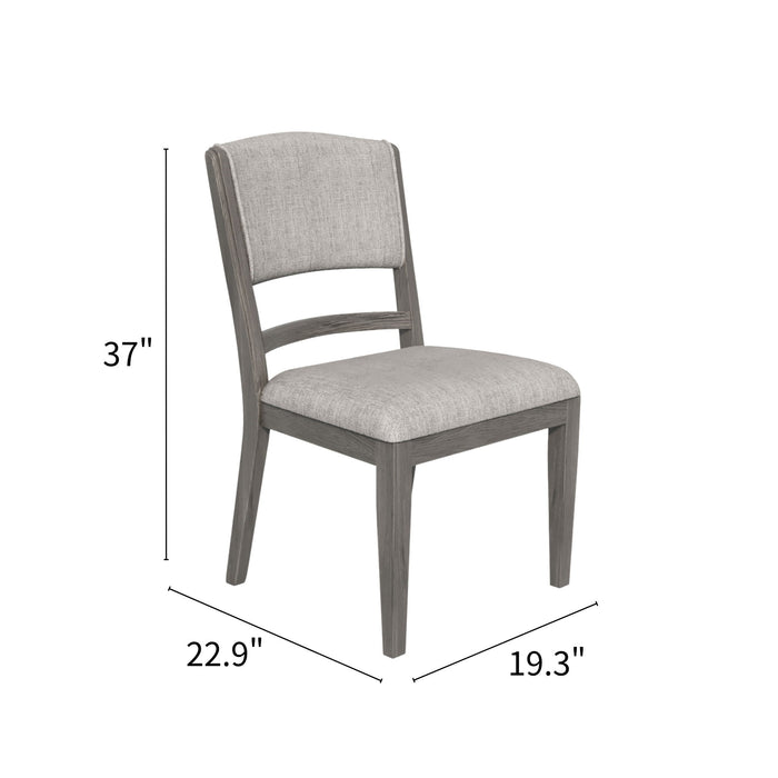 Arcus - Dining Chair (Set of 2) - Charcoal Gray Home Essentials