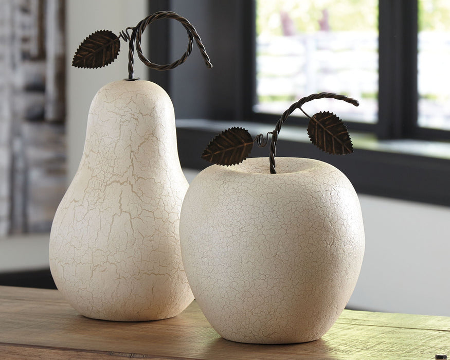 Bidelia - Sculpture Set (Set of 2) - Antique White Signature Design by Ashley®