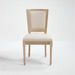 Dining Chairs Upholstered With T - Shaped Back (Set of 2) - Beige Home Essentials