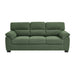 3 Seater Sofa With Padded Armrests And Triangular Leg Home Essentials