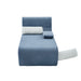 Modern Chaise With Ergonomic Design Hearth and Haven