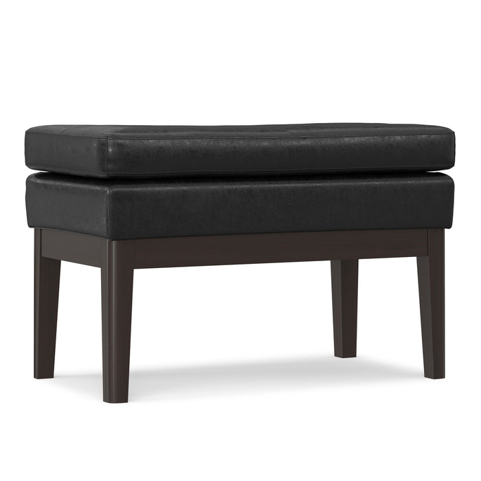 Carlson - Ottoman Bench, Mid Century Design Simpli-Home