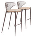Silues - Stool (Set of 2) Zuo Modern