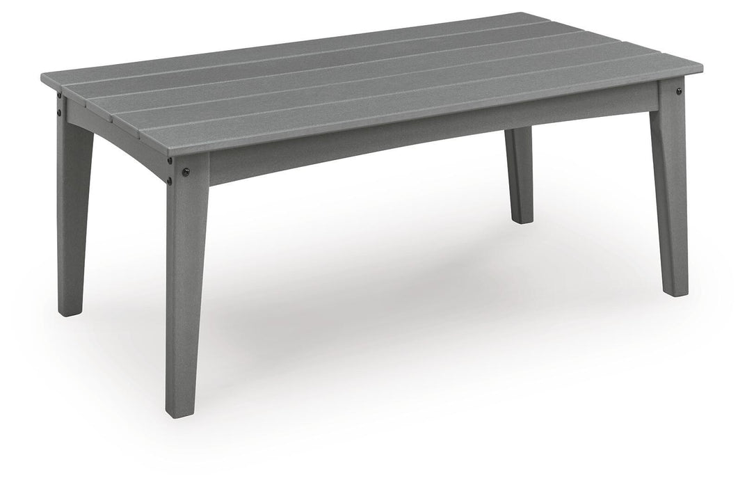 Cove Beach - Rectangular Cocktail Table - Gray Signature Design by Ashley®