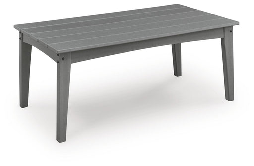Cove Beach - Rectangular Cocktail Table - Gray Signature Design by Ashley®
