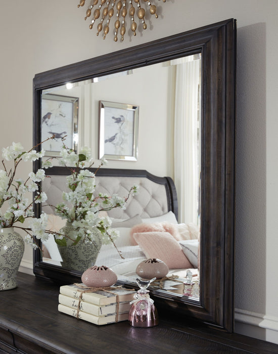 Bellamy - Landscape Mirror - Peppercorn Magnussen Furniture