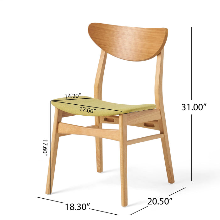 Contemporary Dining Chair With Sleek Design Noble House
