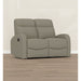 Manual Reclining Loveseat With Dual Seating Support For Living Room Emerald Home