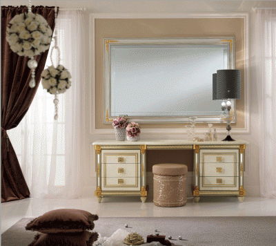 Liberty - Vanity Dresser - Beige Arredoclassic Italy