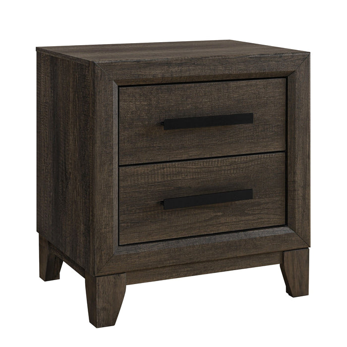 Harry - Nightstand With 2 Drawers - Brown Global Furniture USA