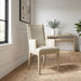 Adeline - Upholstered Arm Chair - Natural Wood Wash Home Essentials