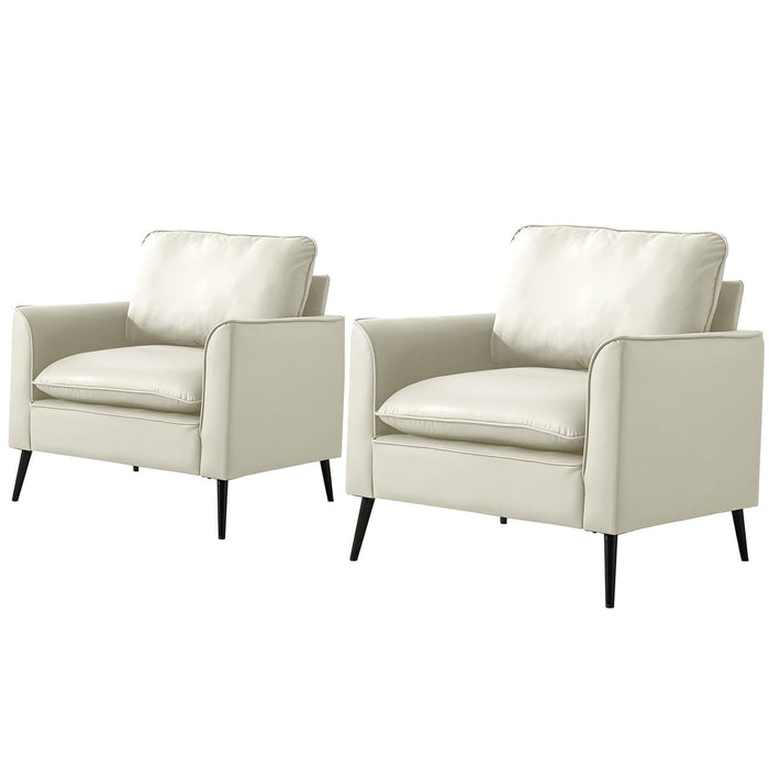 Nordic Retro Light Luxury Upholstered Sofa Chair Home Essentials