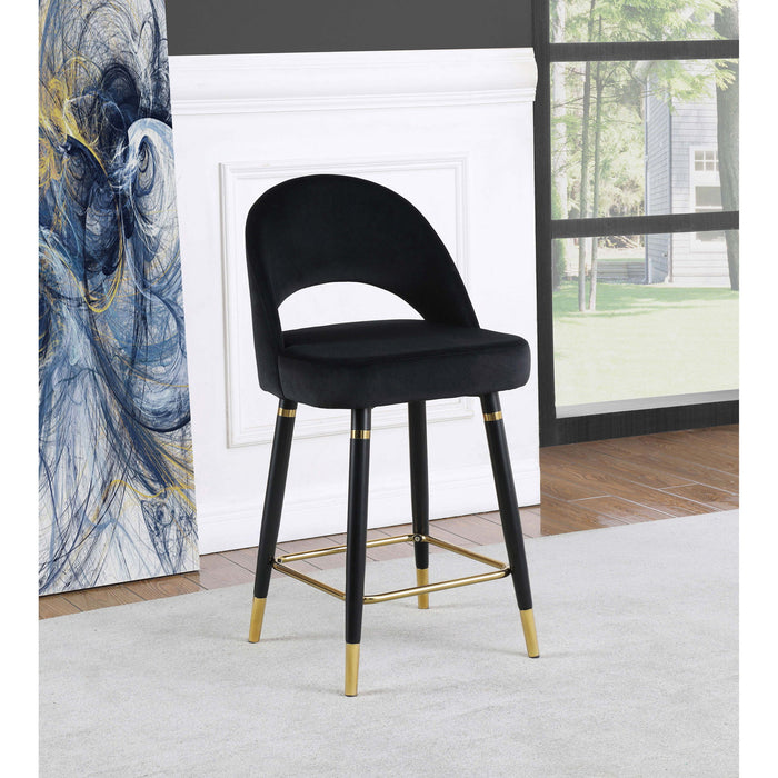Open Back Counter Height Stools (Set of 2) Furniture Max