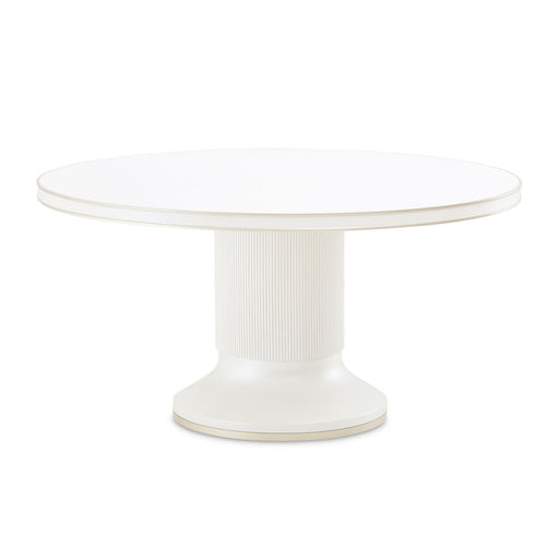 La Marisia - Round Dining Table - Creamy Pearl Michael Amini