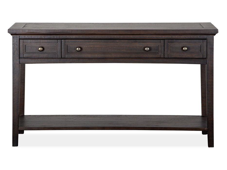Westley Falls - Rectangular Sofa Table - Graphite Magnussen Furniture
