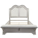 Elegant Bed With Built In Footboard Bench, USB Home Essentials