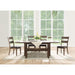 Nabirye - Dining Table - Dark Oak ACME