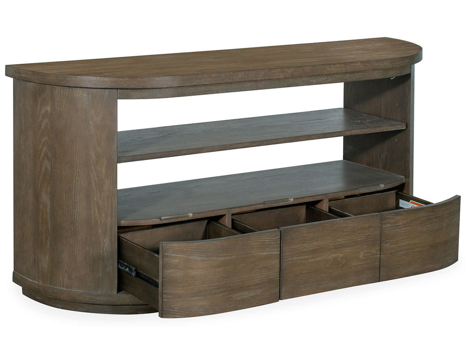 Bosley - Demilune Sofa Table - Porpoise Magnussen Furniture