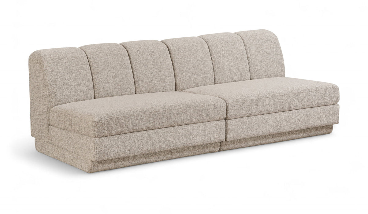 Modari - Sectional - Beige Meridian Furniture