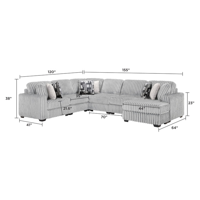 Snuggle - Living Room Sectional Matrix Furniture Group