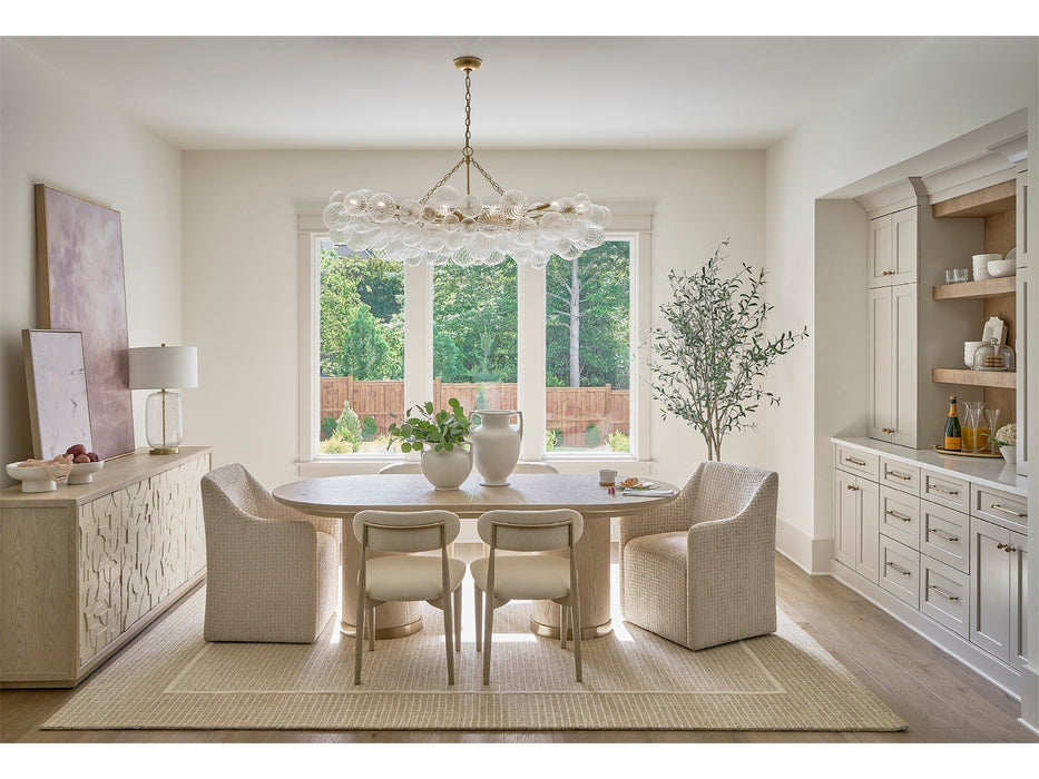 Velora - Oval Dining Table - Light Brown Universal Furniture