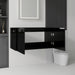 Floating Bathroom Vanity Cabinet With Soft Close Double Doors, Spacious Interior Storage, Wall Mounted, Cabinet Only Home Essentials