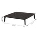 Sofa Set Coffee Tables For Outdoor - Black / Black Multi Home Essentials