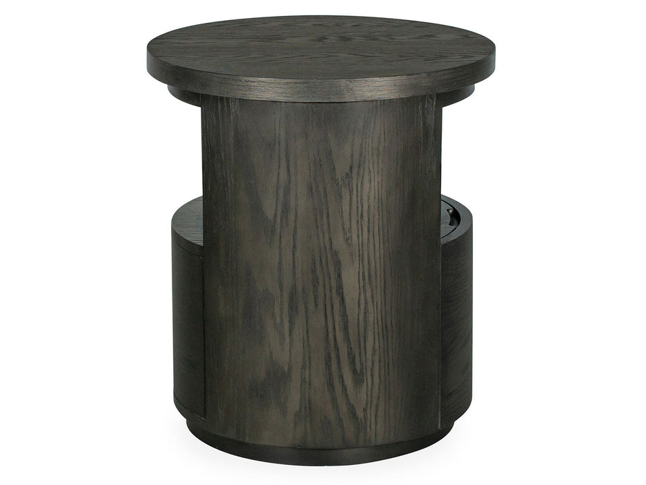 Bosley - Round End Table - Coffee Bean Magnussen Furniture