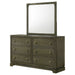 Sundance - 6 Drawer Dresser With Mirror - Dark Coffee Furniture Max