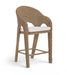 Seacrest - Olefin Water Resistant Fabric And Wicker Outdoor Patio Bar Stool Meridian Furniture