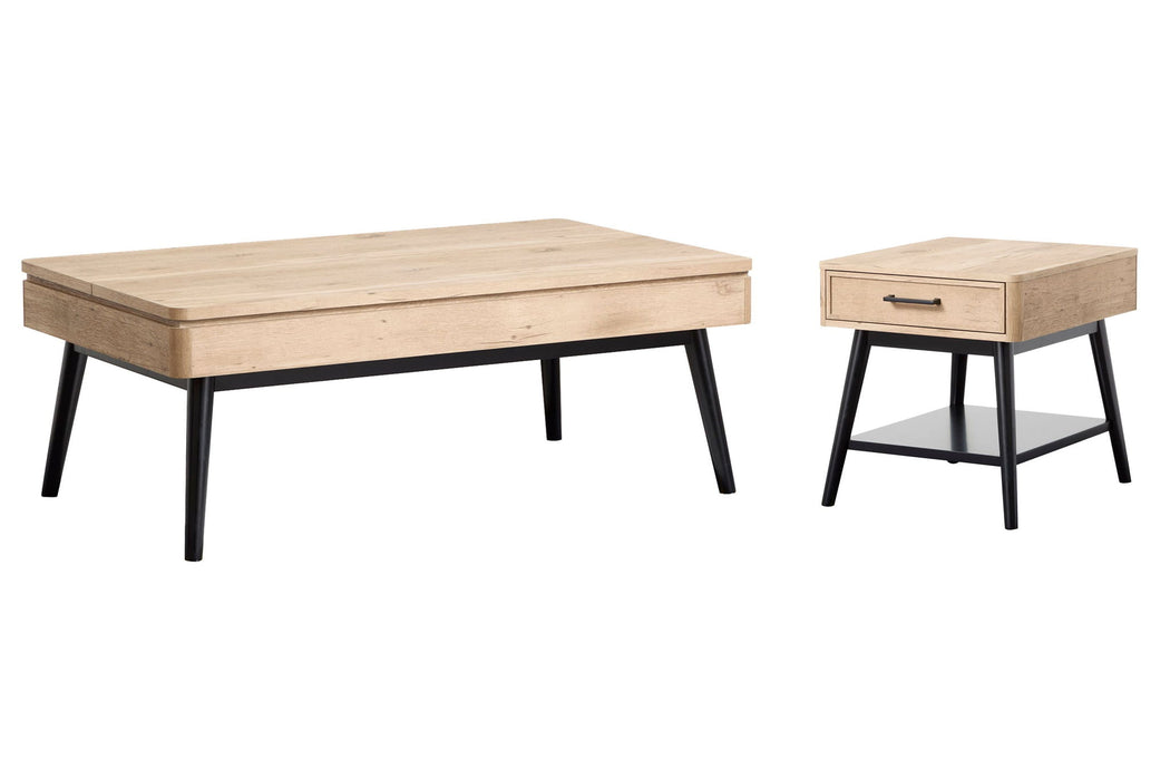 Fletcher - Lift Top Storage Cocktail Table Set Magnussen Furniture