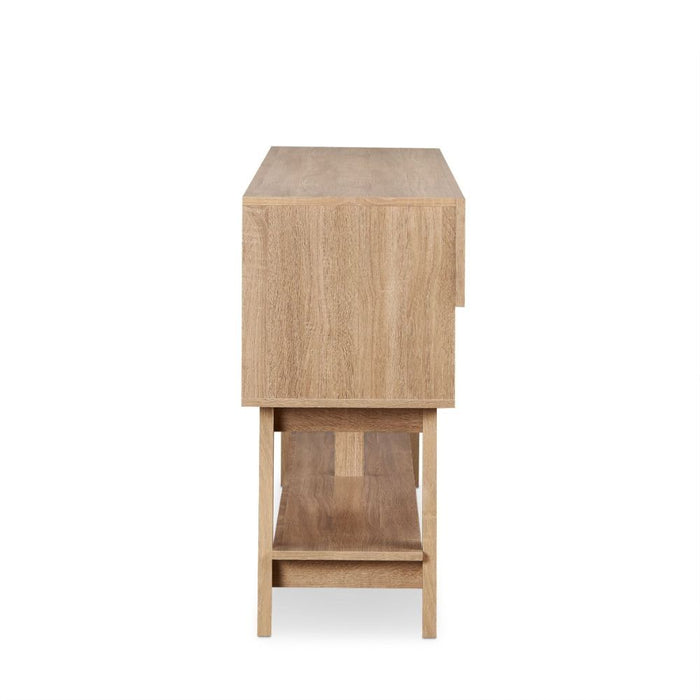 Ariza - TV Stand - Rustic Natural ACME