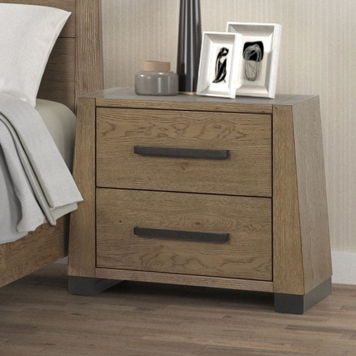 Viera - Nightstand - Natural Oak New Classic