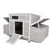 Large Chicken Coop Outdoor Hen House With Dual Nesting Boxes Daily Nest