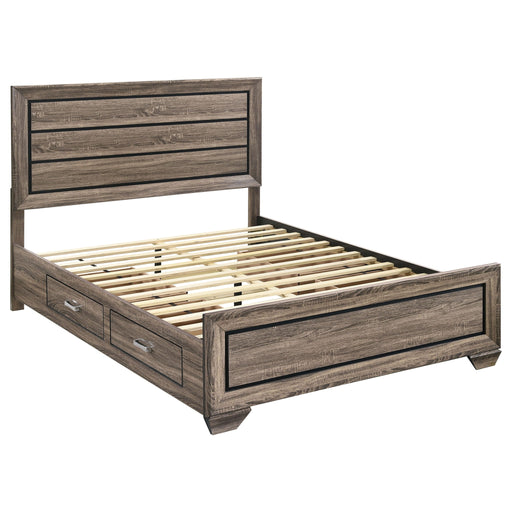 Queen Storage Bed With Underbed Drawers - Brown Furniture Max