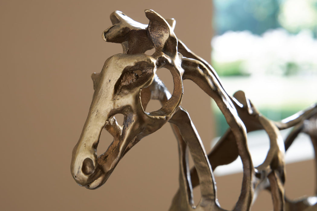 Grainville - Sculpture - Antique Gold Finish Signature Design by Ashley®