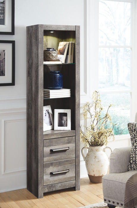 Wynnlow - Pier - Two Drawers & Two Shelves - Gray Dark Signature Design by Ashley®