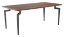 Kani - Dining Table - Walnut Zuo Modern