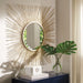 Elspeth - Accent Mirror - Gold Finish Signature Design by Ashley®