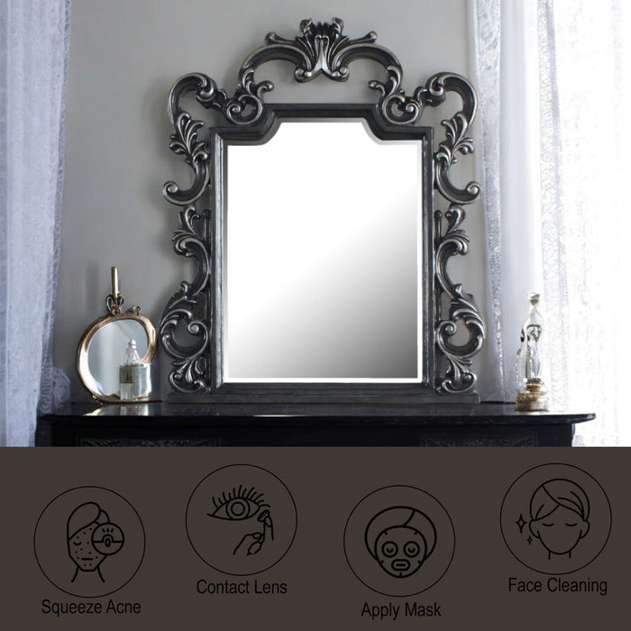 House Delphine - Mirror - Charcoal