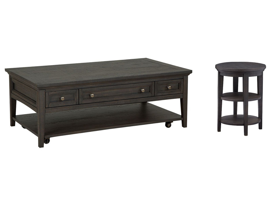 Westley Falls - Rectangular Cocktail Table Set Magnussen Furniture
