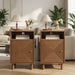 Nightstand With Charging Station & Storage Home Essentials