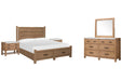 Plum Creek - Panel Storage Bedroom Set Magnussen Furniture