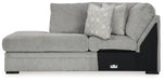 Casselbury - Laf Corner Chaise - Cement Signature Design by Ashley®